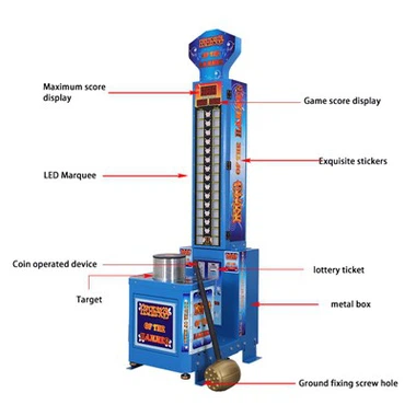 Mașină de jocuri King Of Hammer